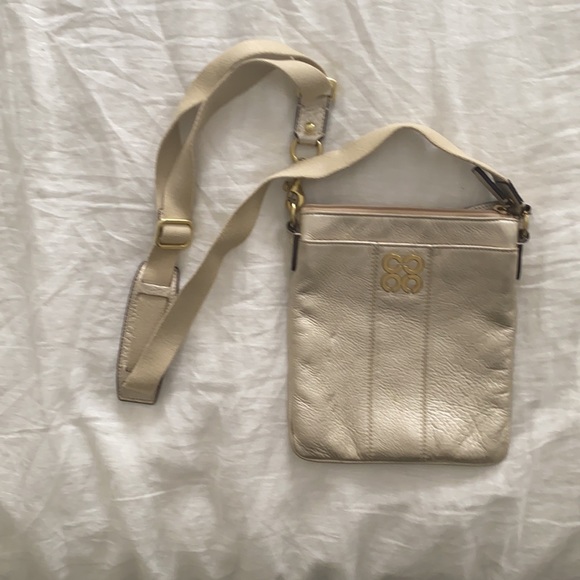 Gold Coach crossbody bag. - Picture 2 of 9